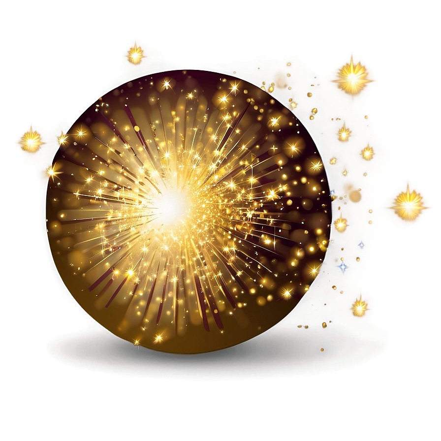 Gold Glitter Sparkle Sphere Png Ena8