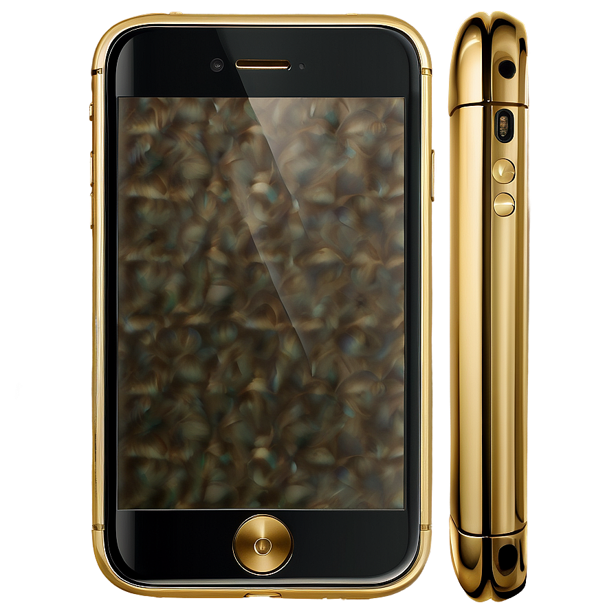 Gold Iphone Luxury Edition Png 82