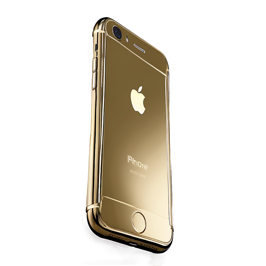 Gold Iphone Luxury Edition Png Rcn41