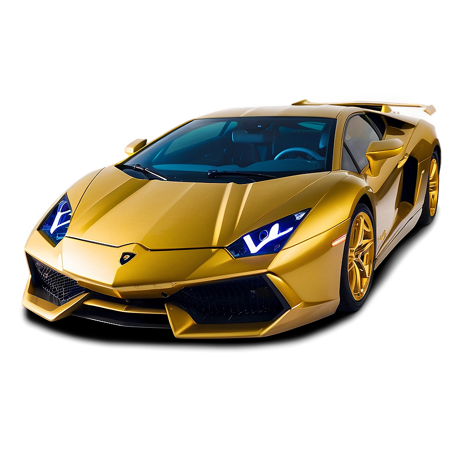 Gold Lamborghini Png 40