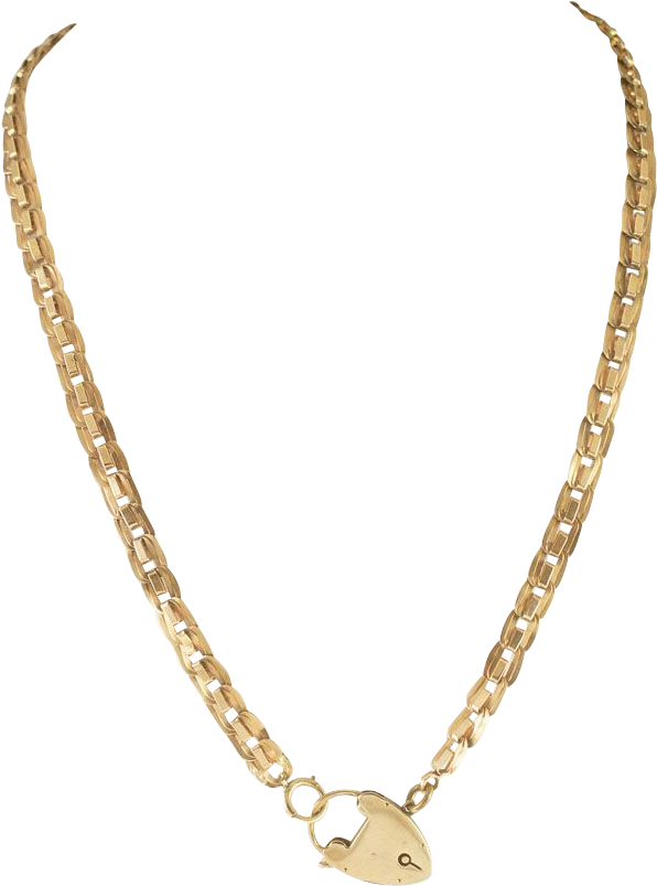 Gold Link Necklace Chain