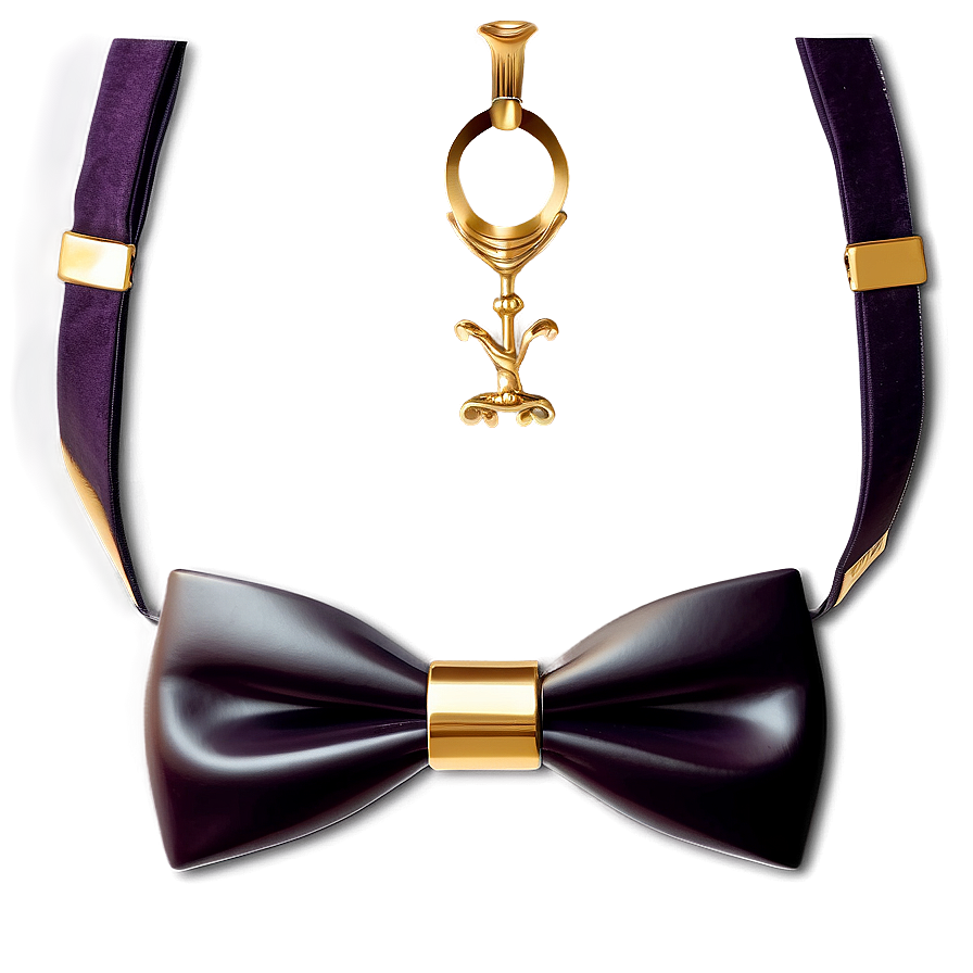 Gold Luxury Bow Tie Png Itu