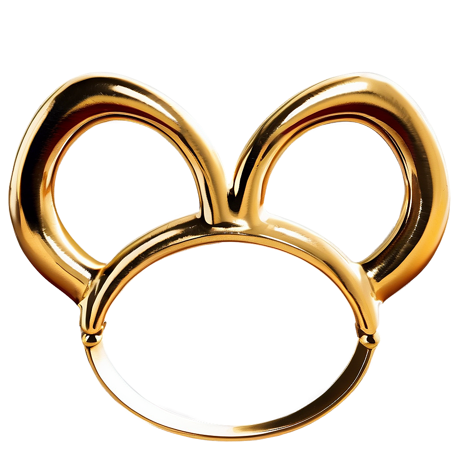 Gold Mickey Mouse Ears Png Opj