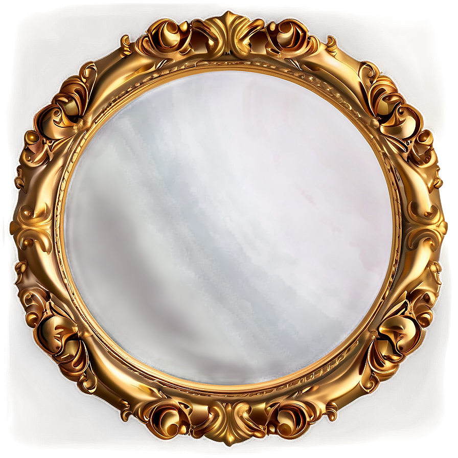 Gold Mirror Frame Png 89