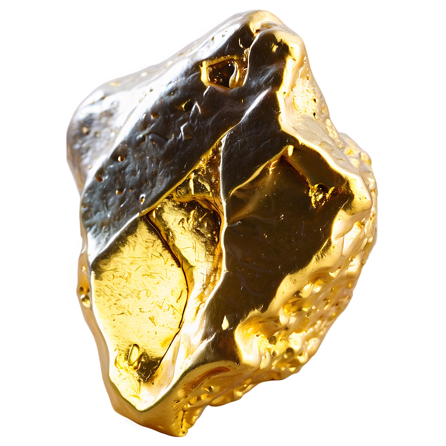 Gold Nugget Specimen Png Sfo56