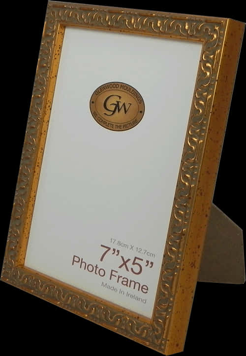 Gold Ornate Photo Frame