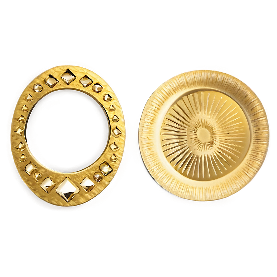 Gold Plate Collection Png 88