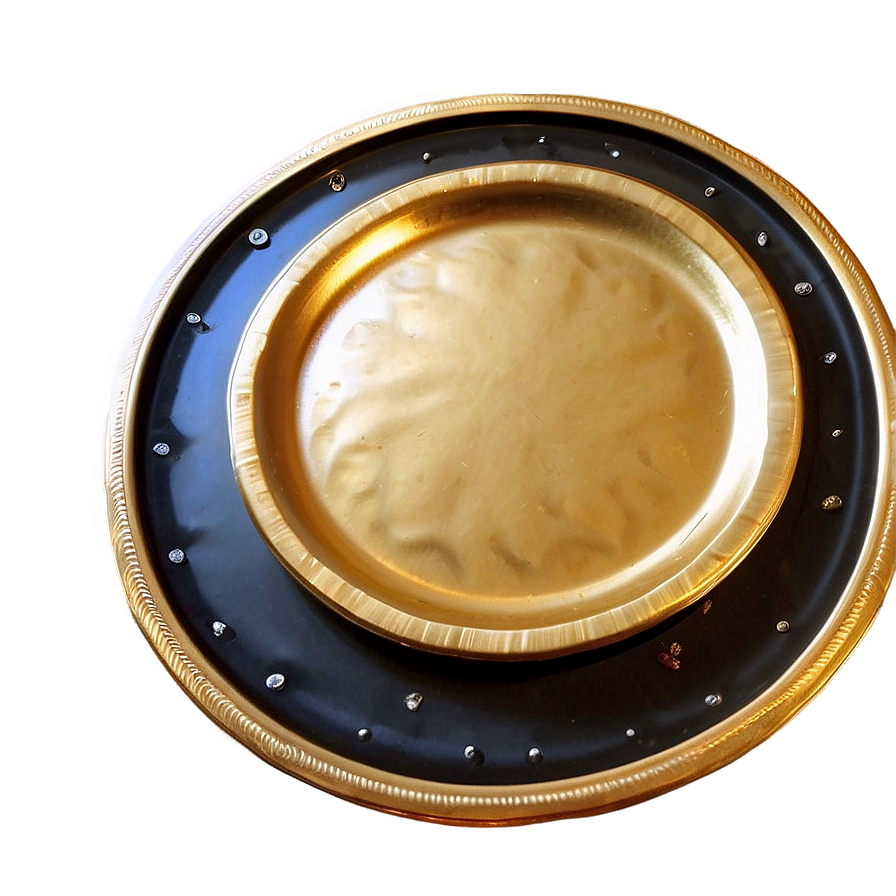 Gold Platter Png Icn