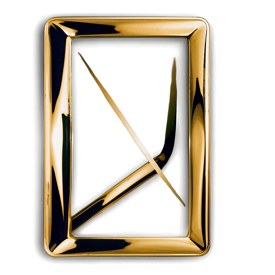 Gold Rectangle For Frame Png Yqi72