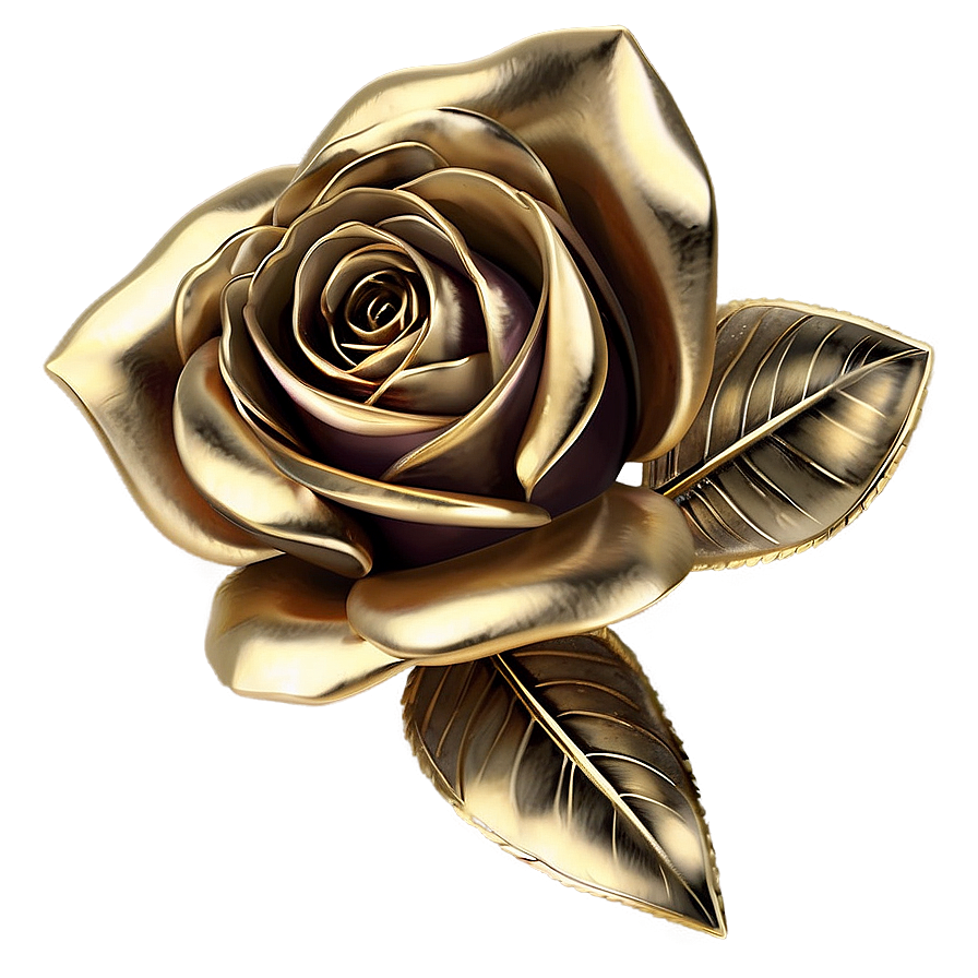 Gold Rose Petals Png Dcl