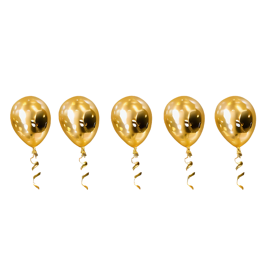 Gold Sparkle Balloon Png Cbr