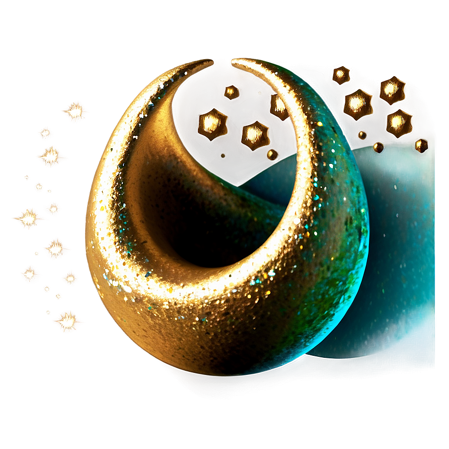 Gold Sparkle Dust Png 05042024