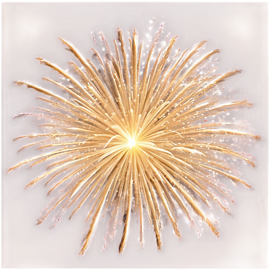 Gold Sparkle Firework Display Png Wod1