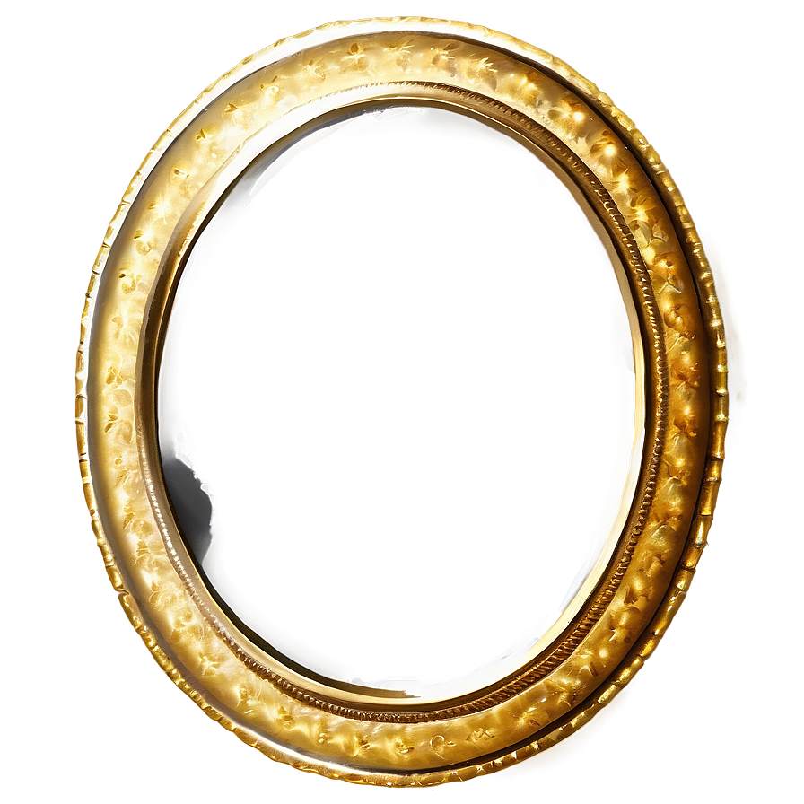 Gold Sparkle Frame Png 12