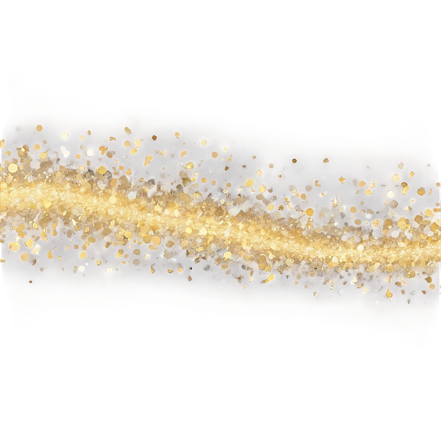 Gold Sparkle Line Png 06122024