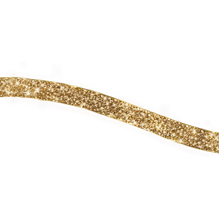 Gold Sparkle Line Png Auv