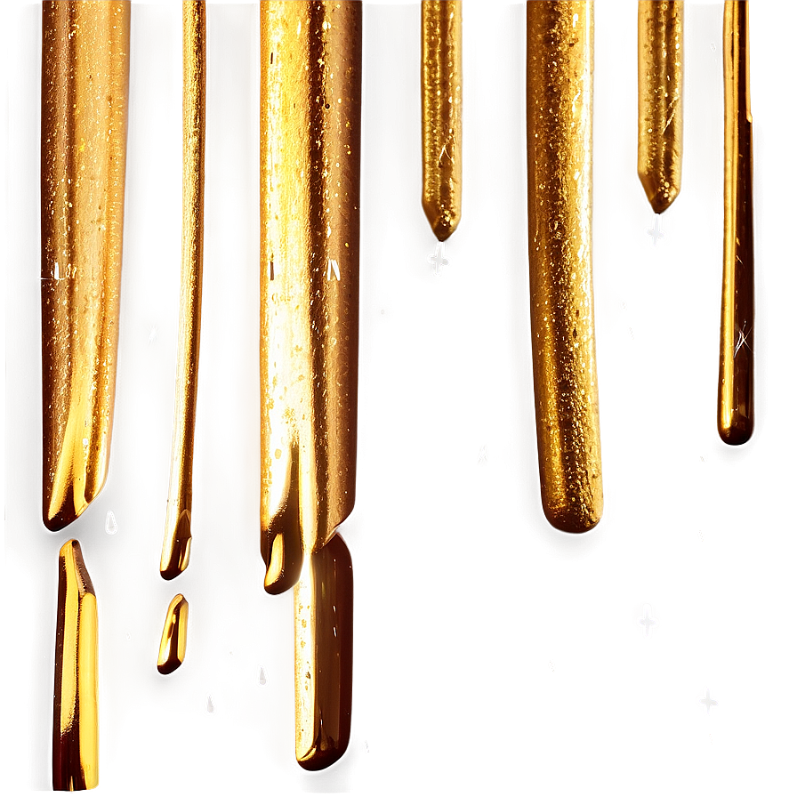 Gold Sparkle Rain Png Feg