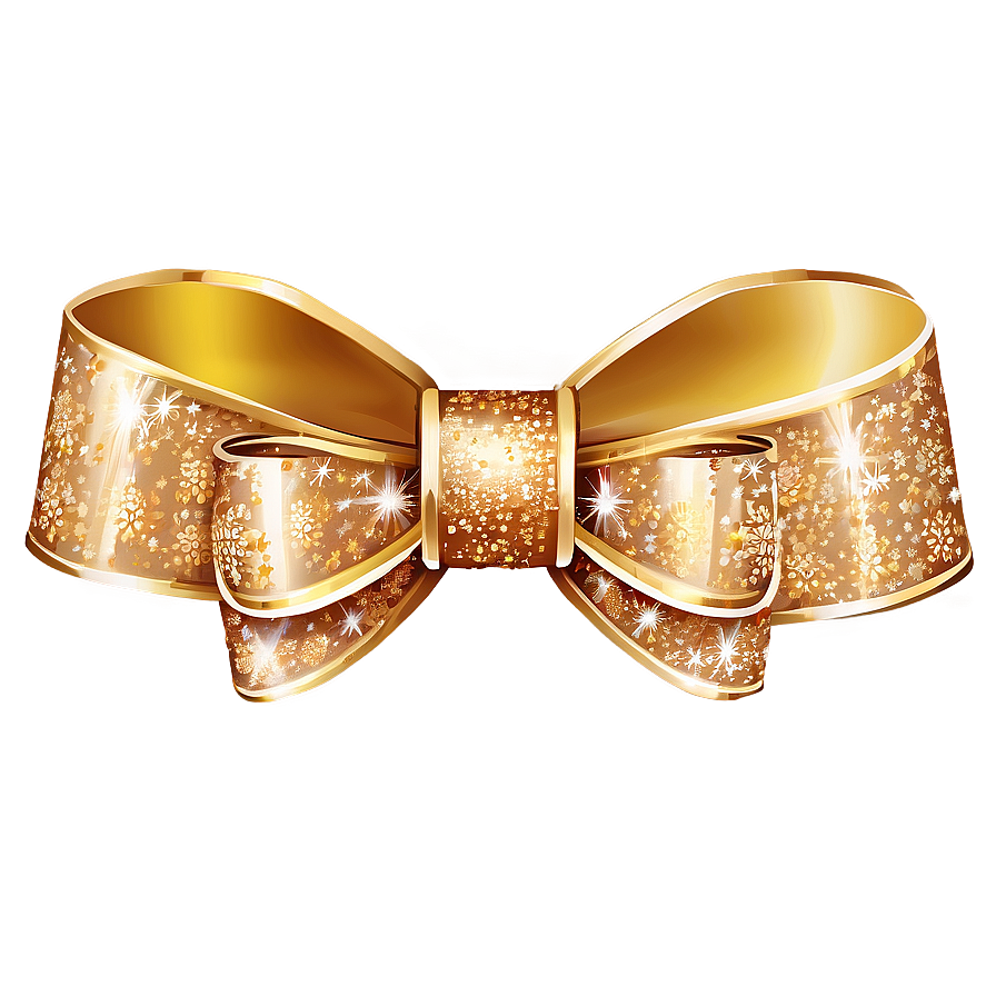 Gold Sparkle Ribbon Png Anl1