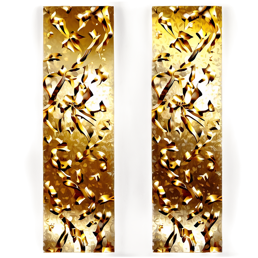 Gold Sparkle Ribbon Png Yeu82