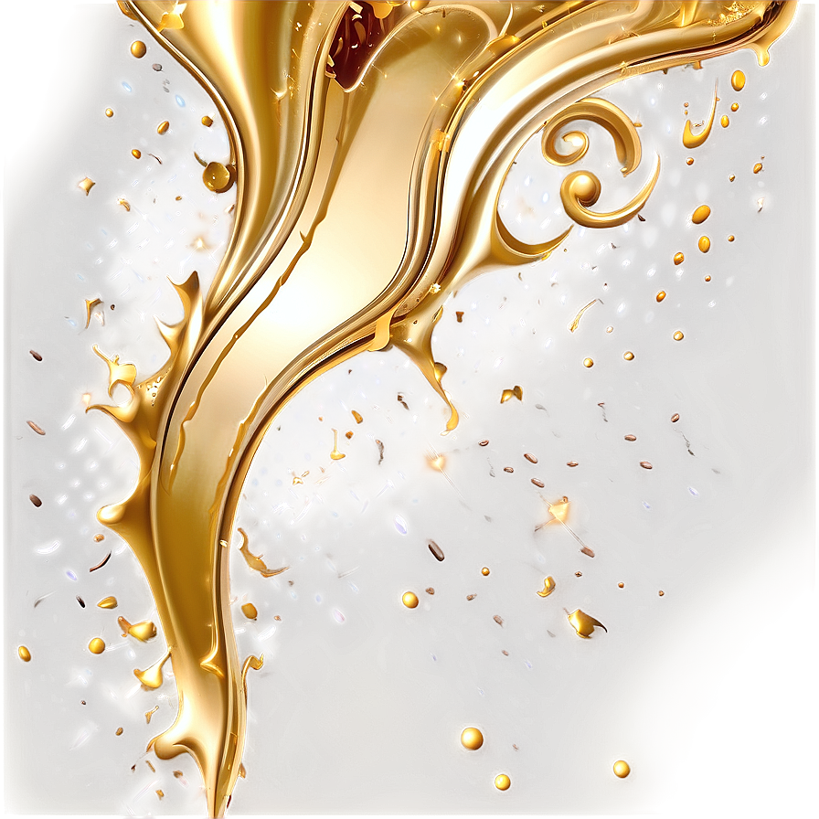 Gold Splash For Elegant Background Png Jql