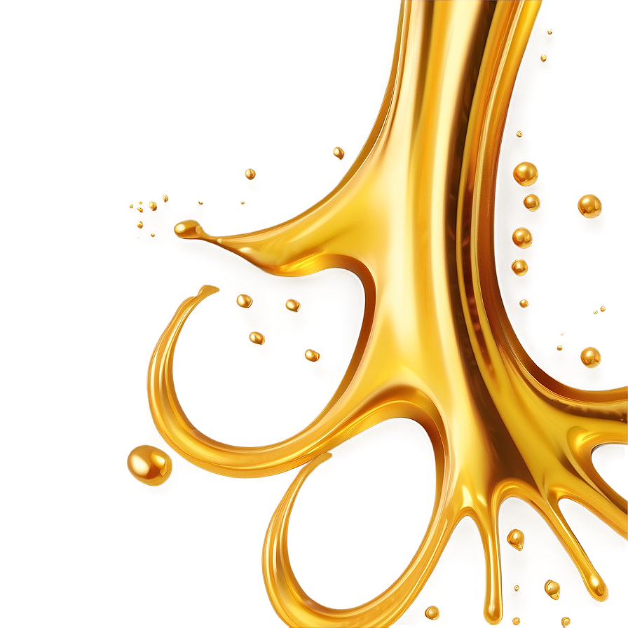 Gold Splash Transparent Background Png 70