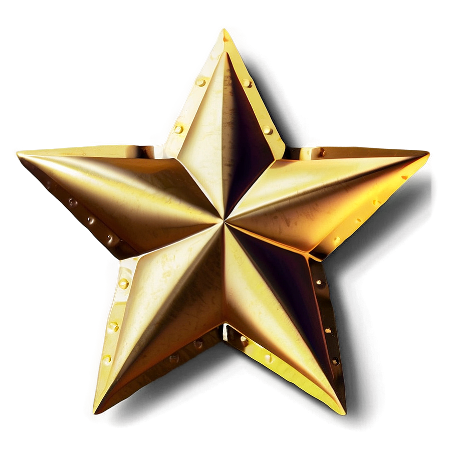 Gold Star Emblem Png Ufh