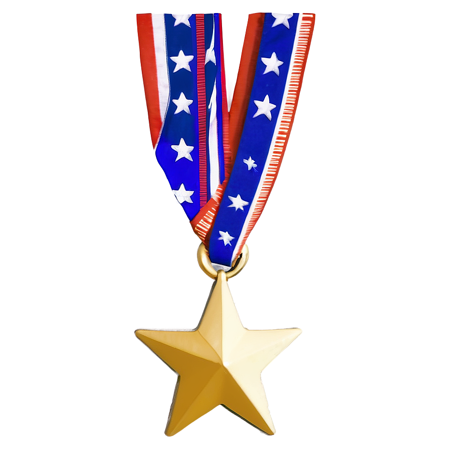 Gold Star Medals Png 72