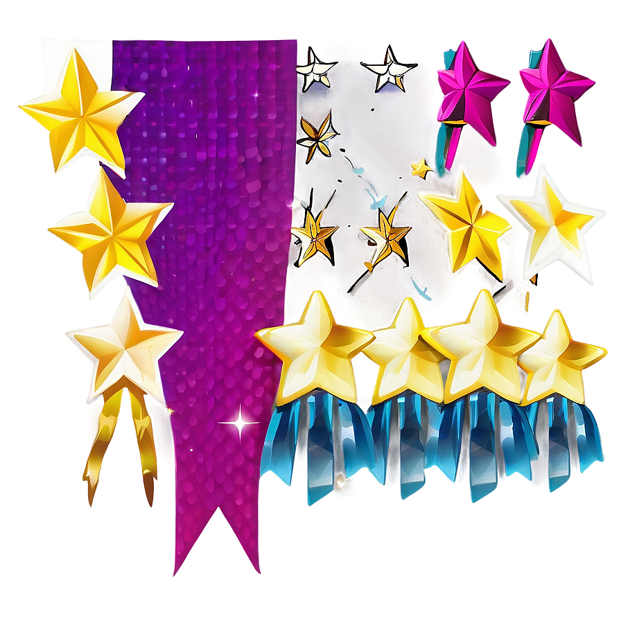 Gold Stars For Achievement Png 9