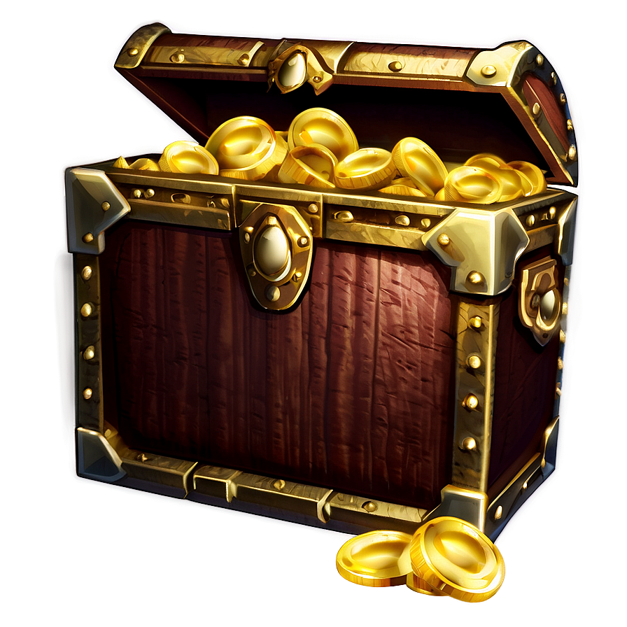 Gold Treasure Chest Png Fuu38