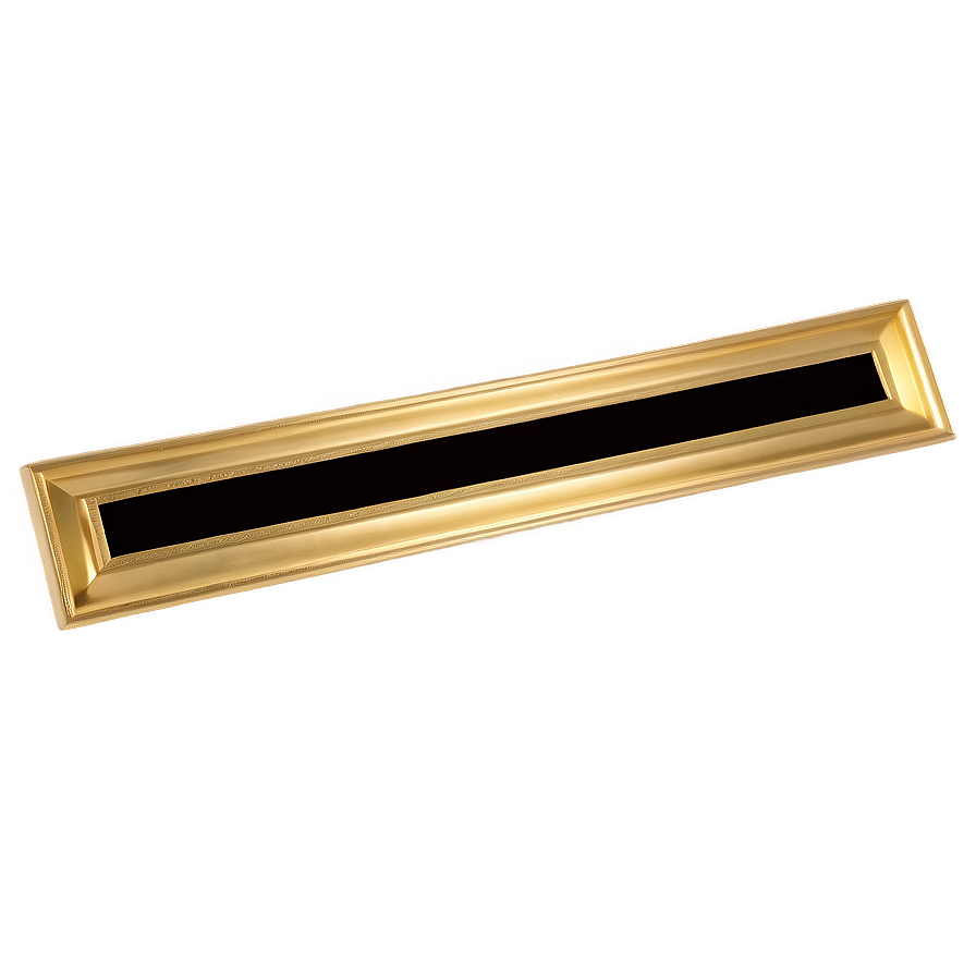 Gold Trim Frame Png Nne20