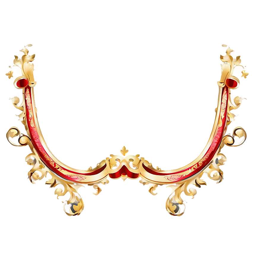 Gold Trim Outline Png Uli