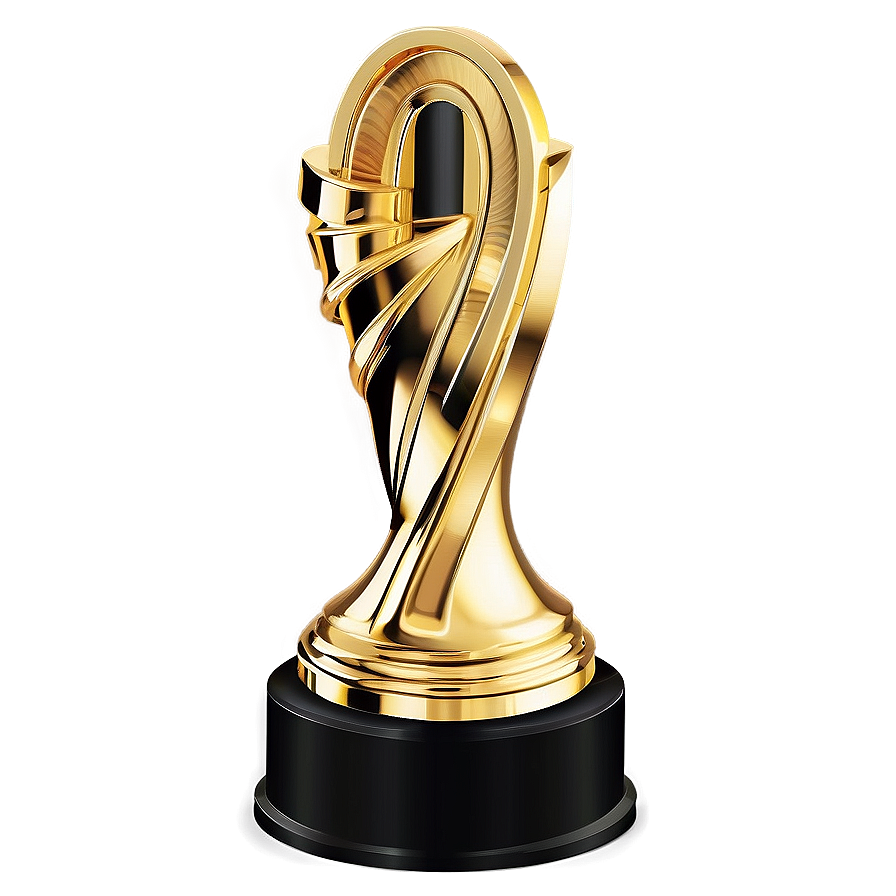 Gold Trophy Award Png 40