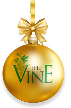 Gold Vine Ornamentwith Bow