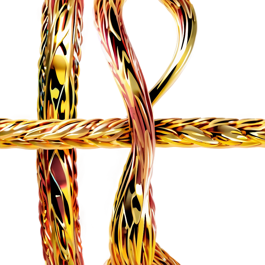 Gold Wire Png 50