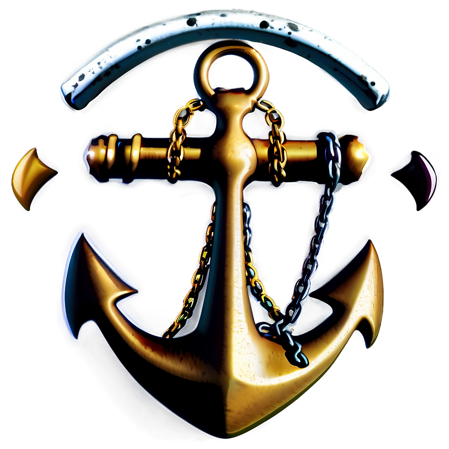 Golden Anchor Artwork