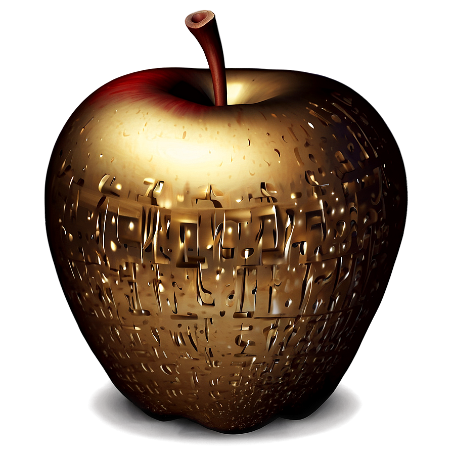 Golden Apple Icon Png Con28