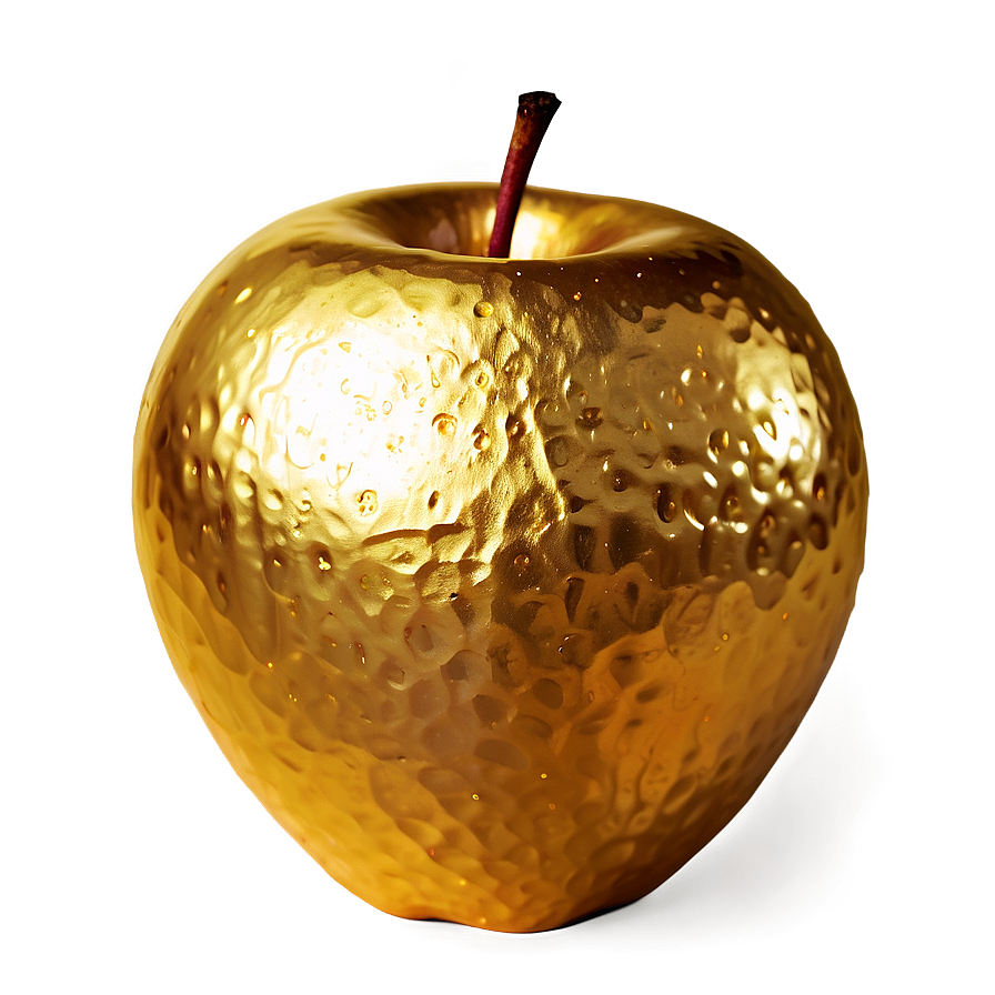 Golden Apple Texture Png 06132024