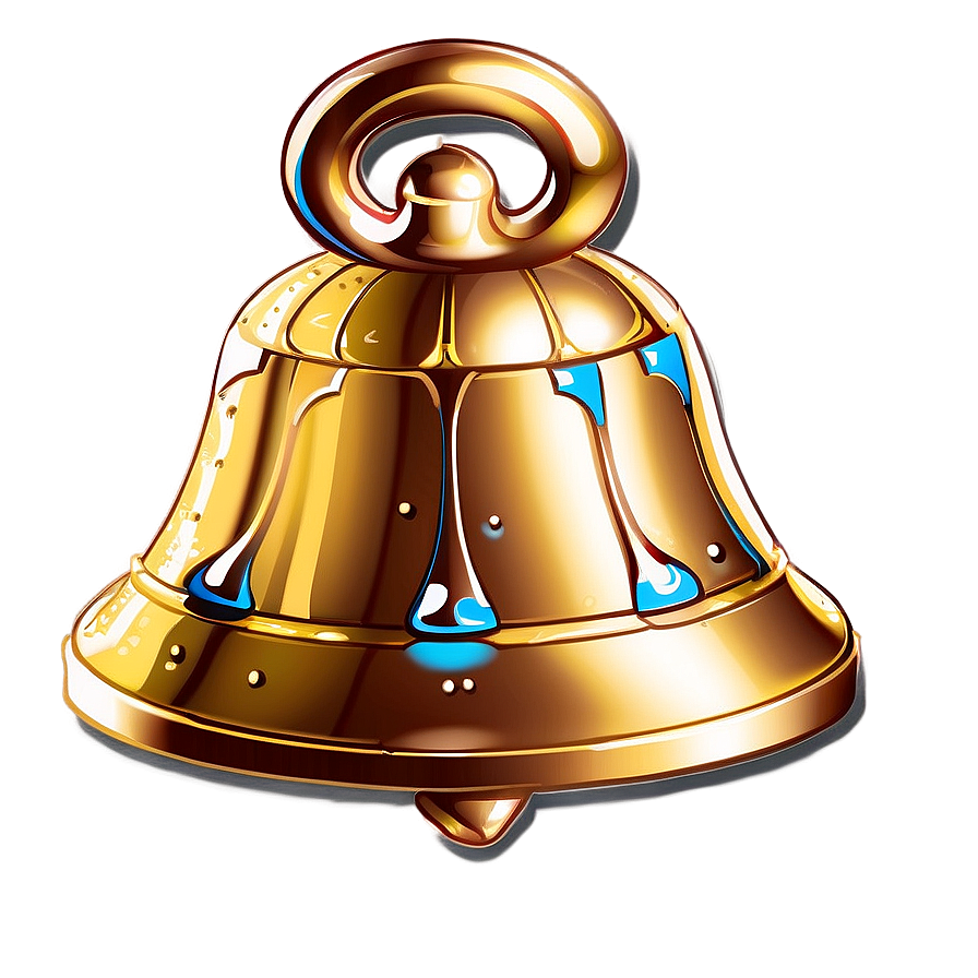 Golden Bell Icon Png Qsv