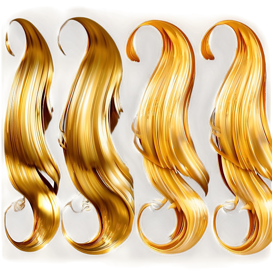 Golden Blonde Waves Png Ava97