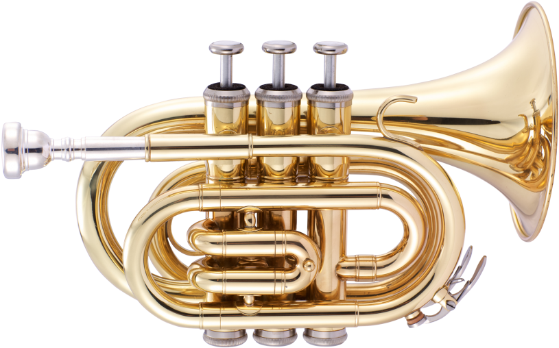 Golden Brass Trumpet