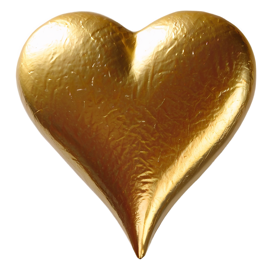 Golden Candy Heart Png 62