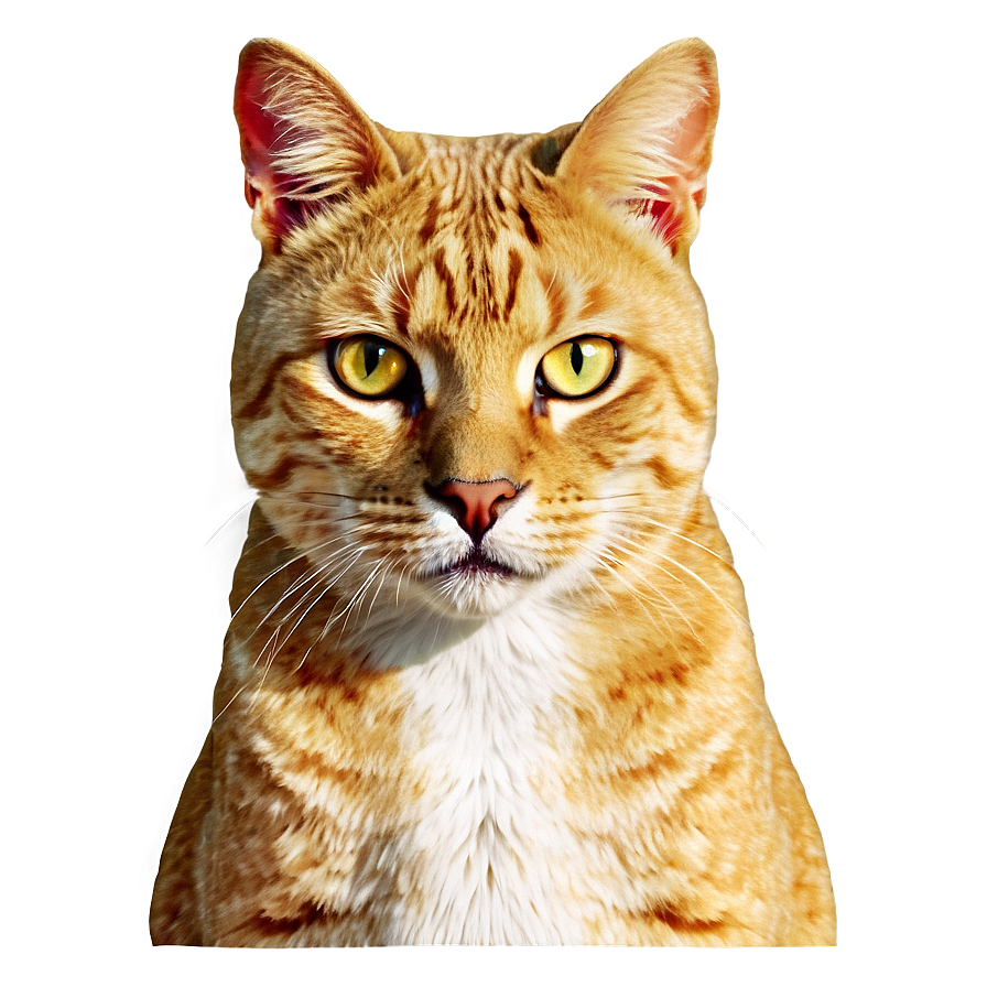 Golden Cat Filter Png Tyv