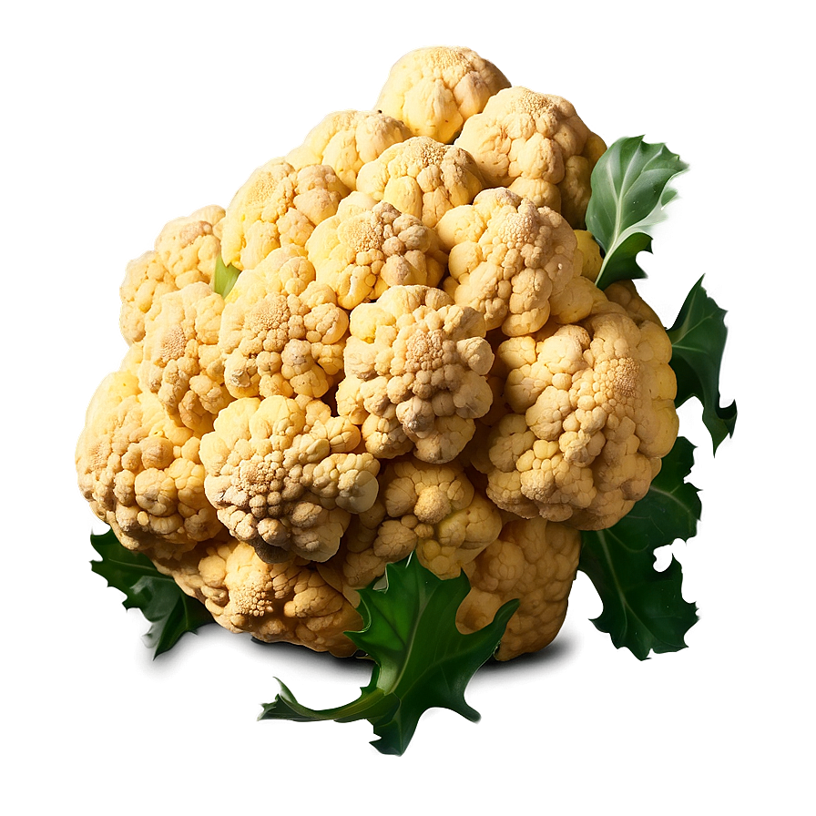 Golden Cauliflower Png 06122024