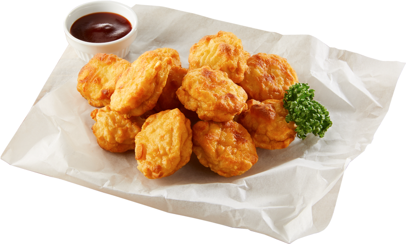 Golden Chicken Nuggetswith Dipping Sauce