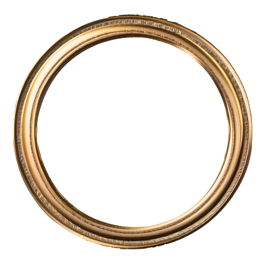 Golden Circle Frame Png 81