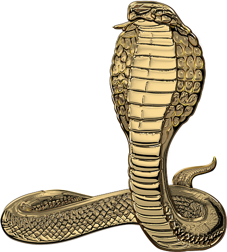 Golden Cobra Illustration