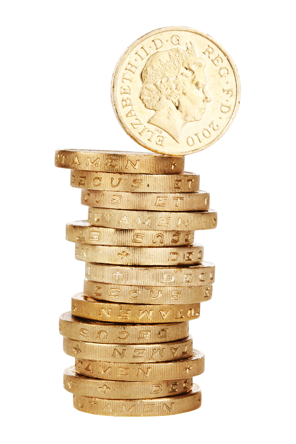 Golden Coins Balanced Stack