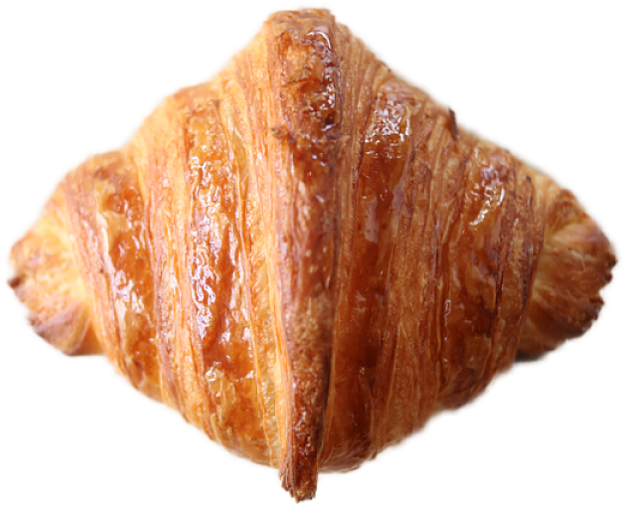 Golden Croissant Pastry