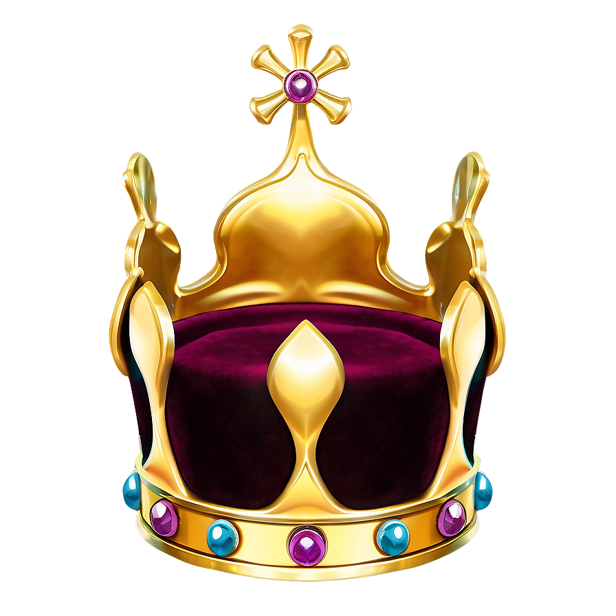 Golden Crown For King Png 19