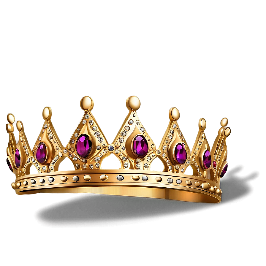 Golden Crown For King Png 89